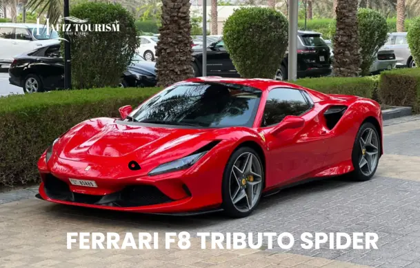 Ferrari f8 Tribute spider for rent