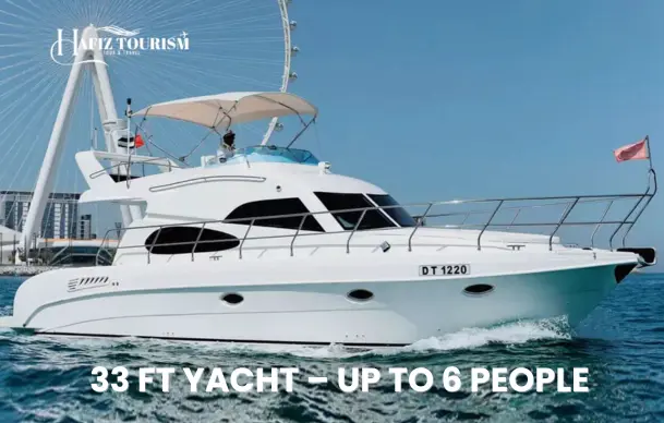 33 FT Yacht – Up To 6 People