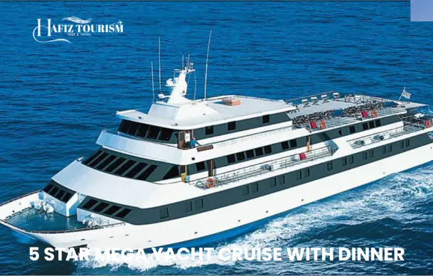 5 Star Mega Yacht Cruise With Dinner