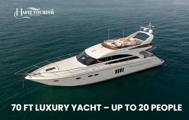 70 Ft Luxury Yacht – Up To 20 People