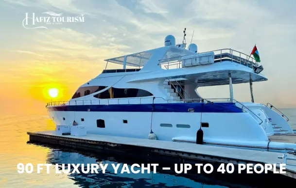 90 Ft Luxury Yacht – Up To 40 People