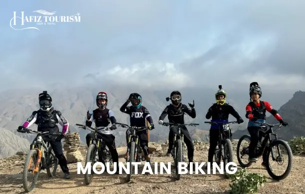 mountain biking