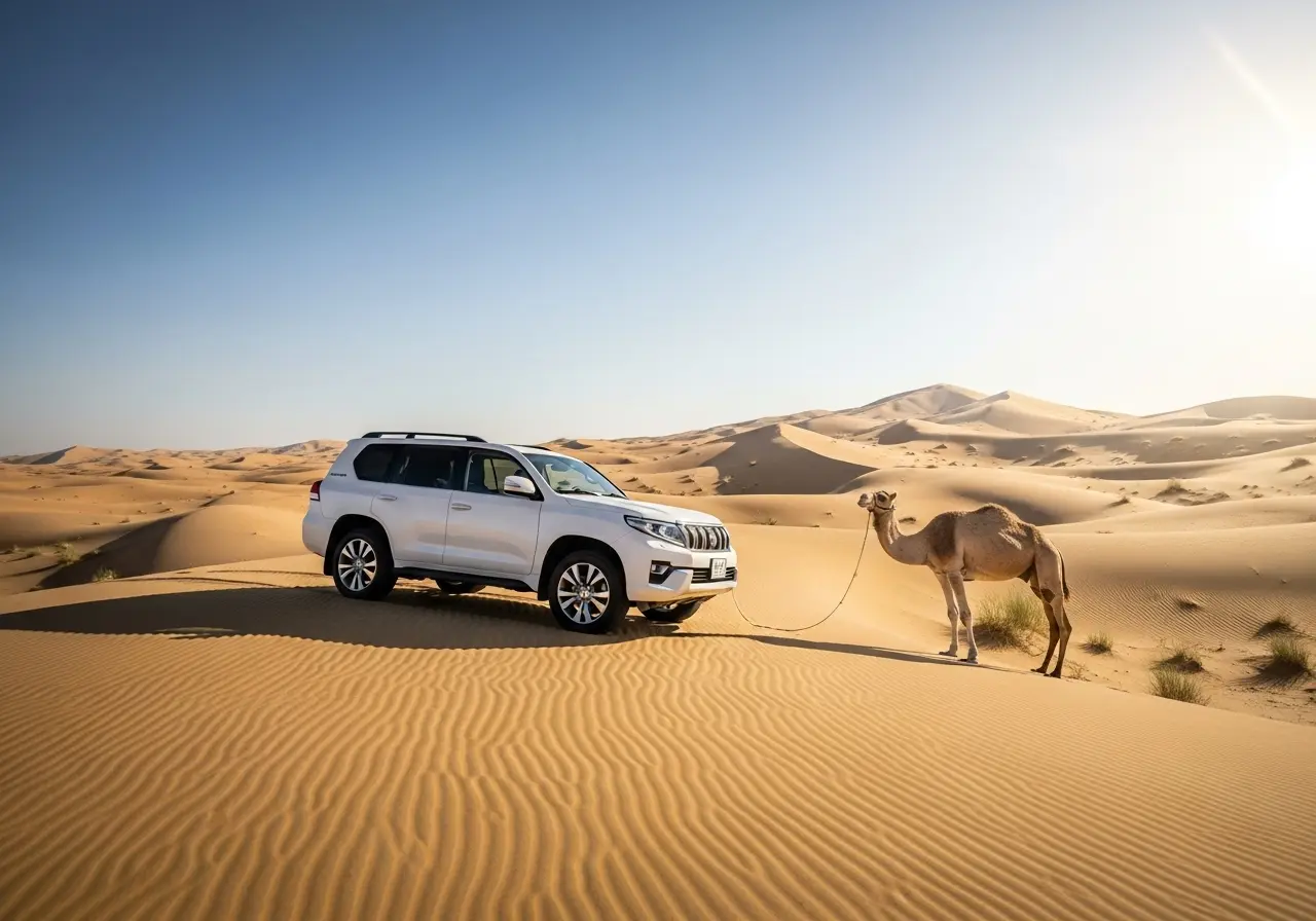A transparent price tag illustrating a budget desert safari no hidden costs.