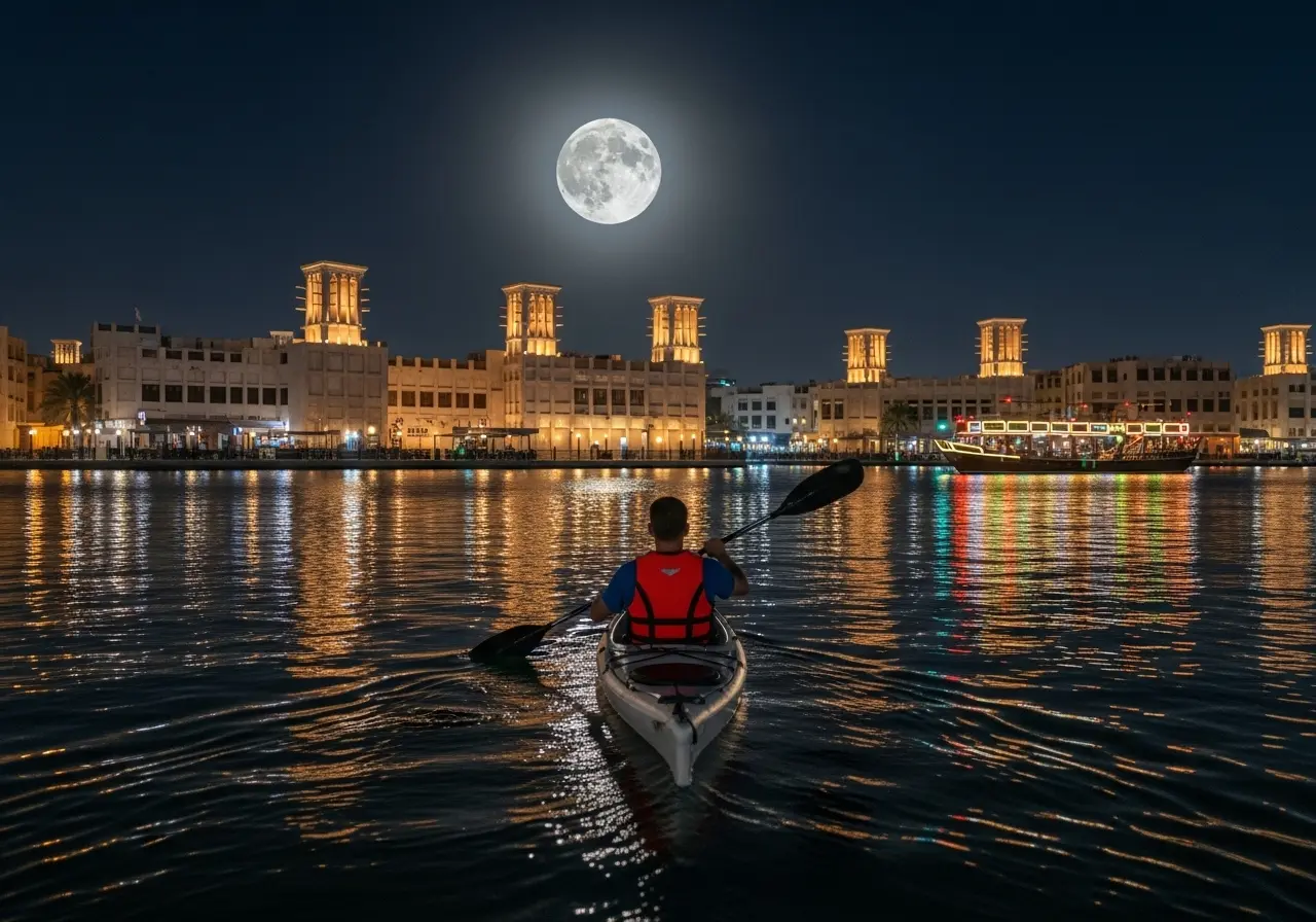 Dubai Full Moon Kayaking: 15 Astonishing Reasons for a Magical Creek Tour