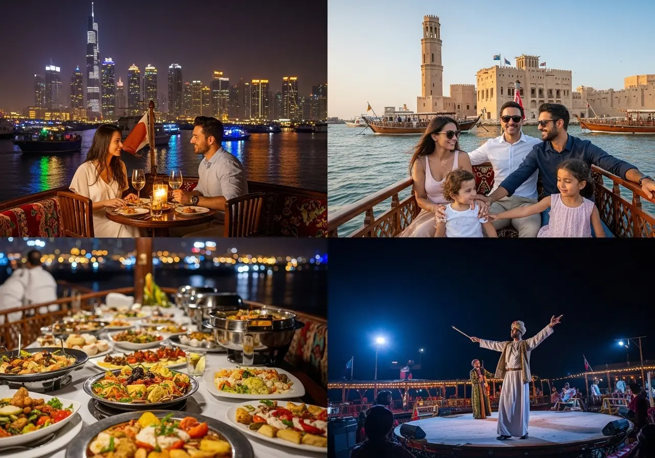 Dhow Cruises Tour Dubai: 5 Amazing Experiences You Can’t Miss