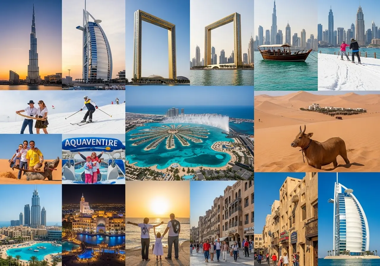 Dubai Iconic Attractions: 10 Jaw-Dropping Must-See Landmarks in 2025