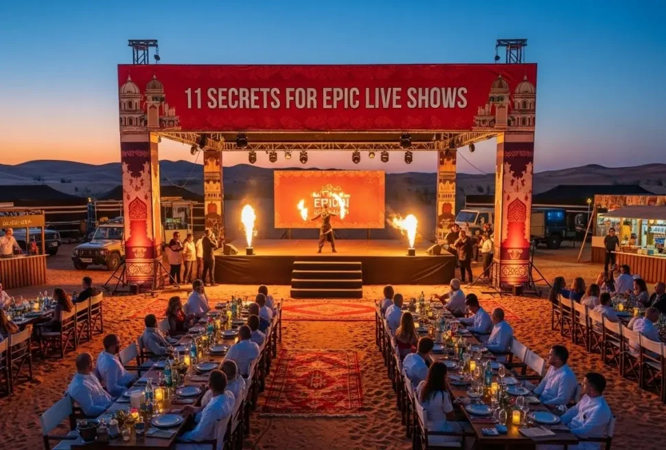 Desert Safari BBQ Dinner 11 Secrets for Epic Live Shows