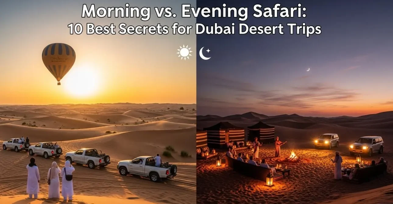 Morning vs Evening Safari 10 Best Secrets for Dubai Desert Trips