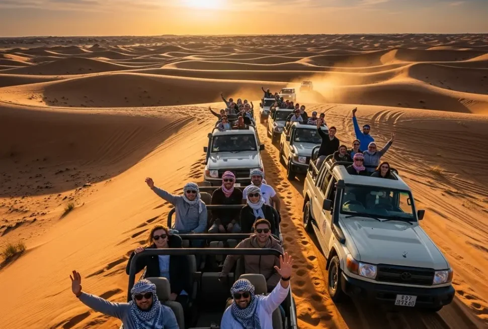 Desert Safari Group Tour 14 Secrets To Managing Large Crowds