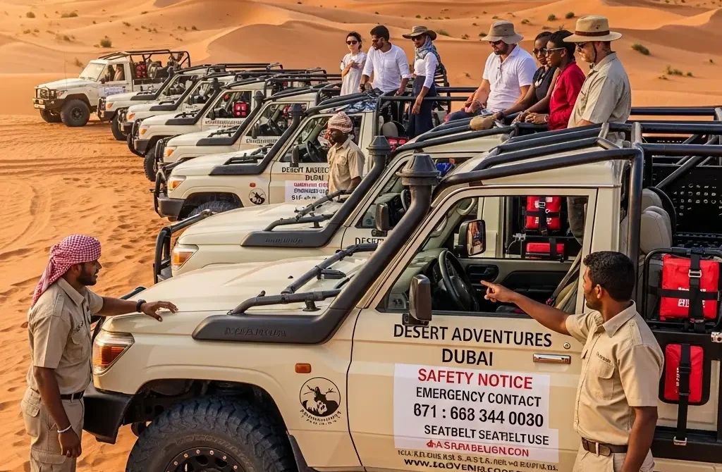 Safe Desert Safari Dubai Transportation and Security Protocol