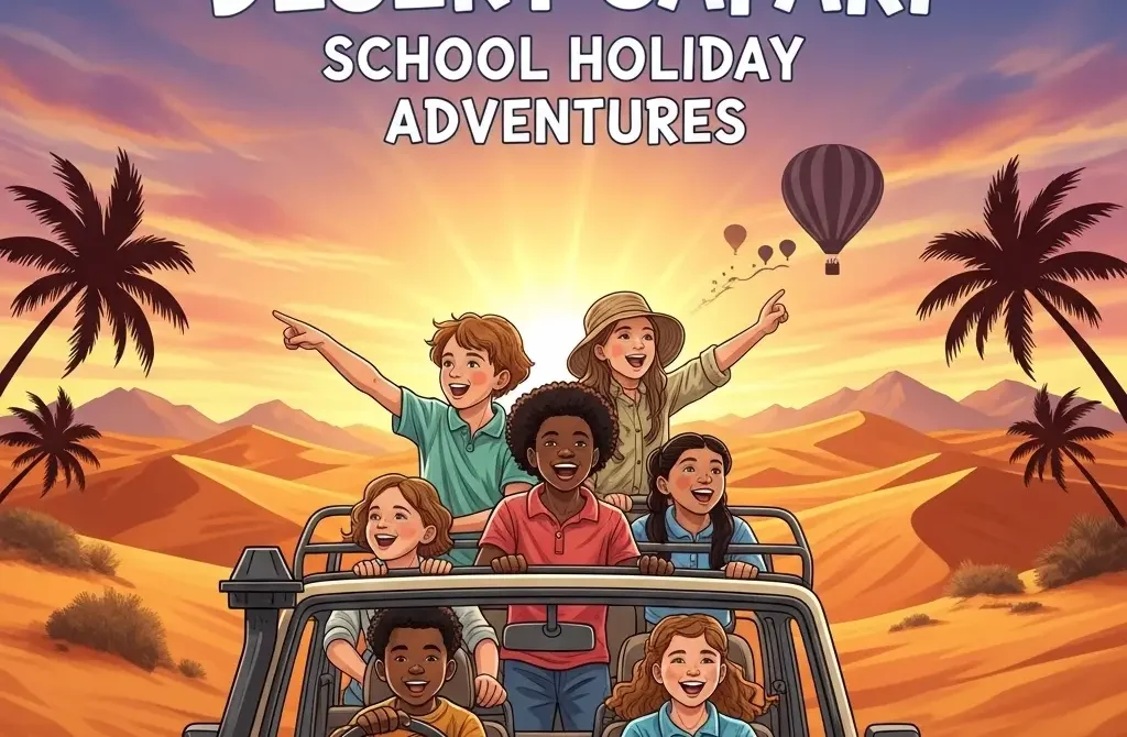 School Holiday Desert Safari 9 Smart Steps for a Stress Free Family Trip