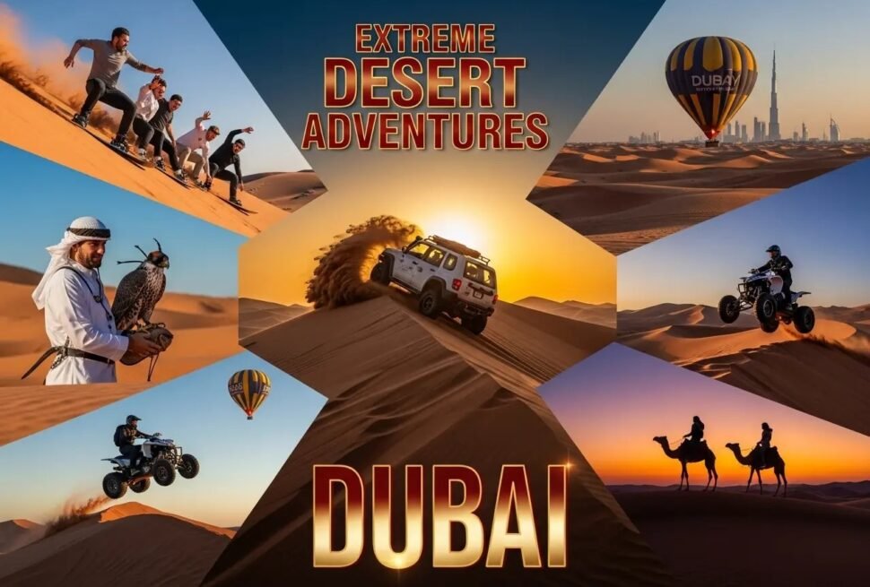 Dubai Desert Safari 2026 with dune bashing and desert sunset